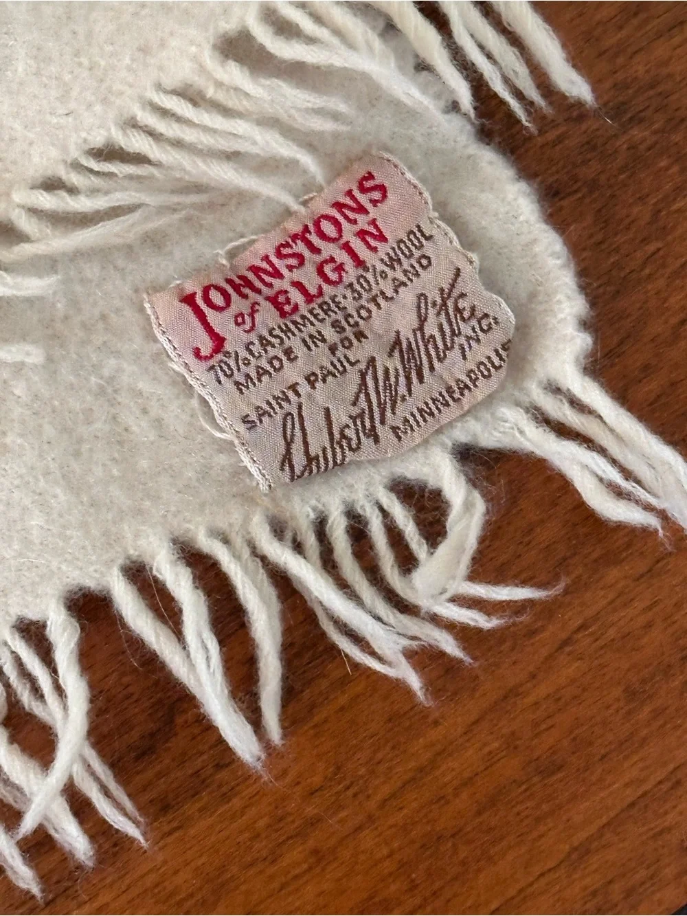 Johnstons of Elgin classic vintage